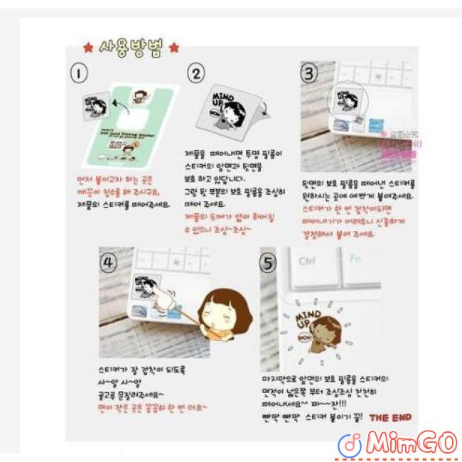 Miếng dán mạ vàng 24k chống bức xạ trang trí máy tính/ điện thoại