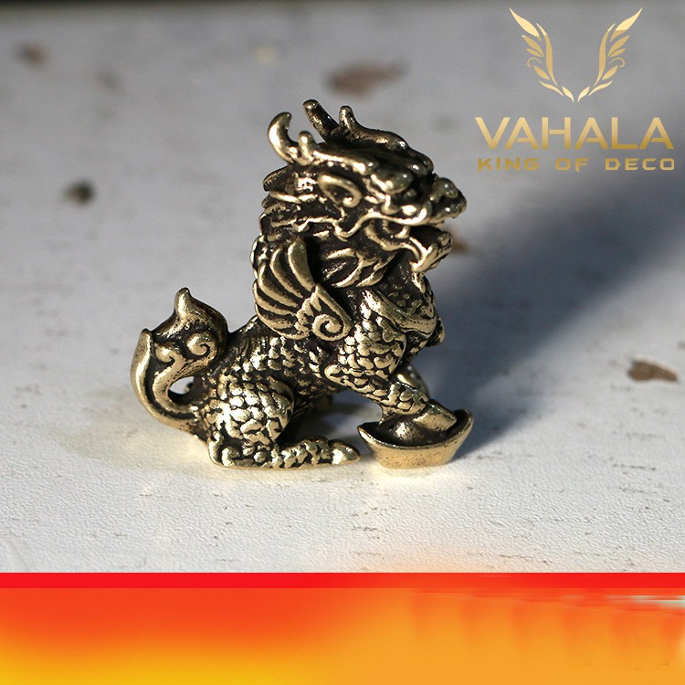 ⚡️HOT SALE⚡️Tượng cặp kì lân gác cổng bằng đồng - Vật phẩm phong thủy trừ tà, may mắn