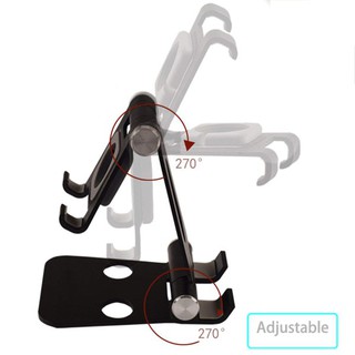 ★Adjustable Aluminum Portable Desktop Stand for Smartphone iPhone iPad Laptops