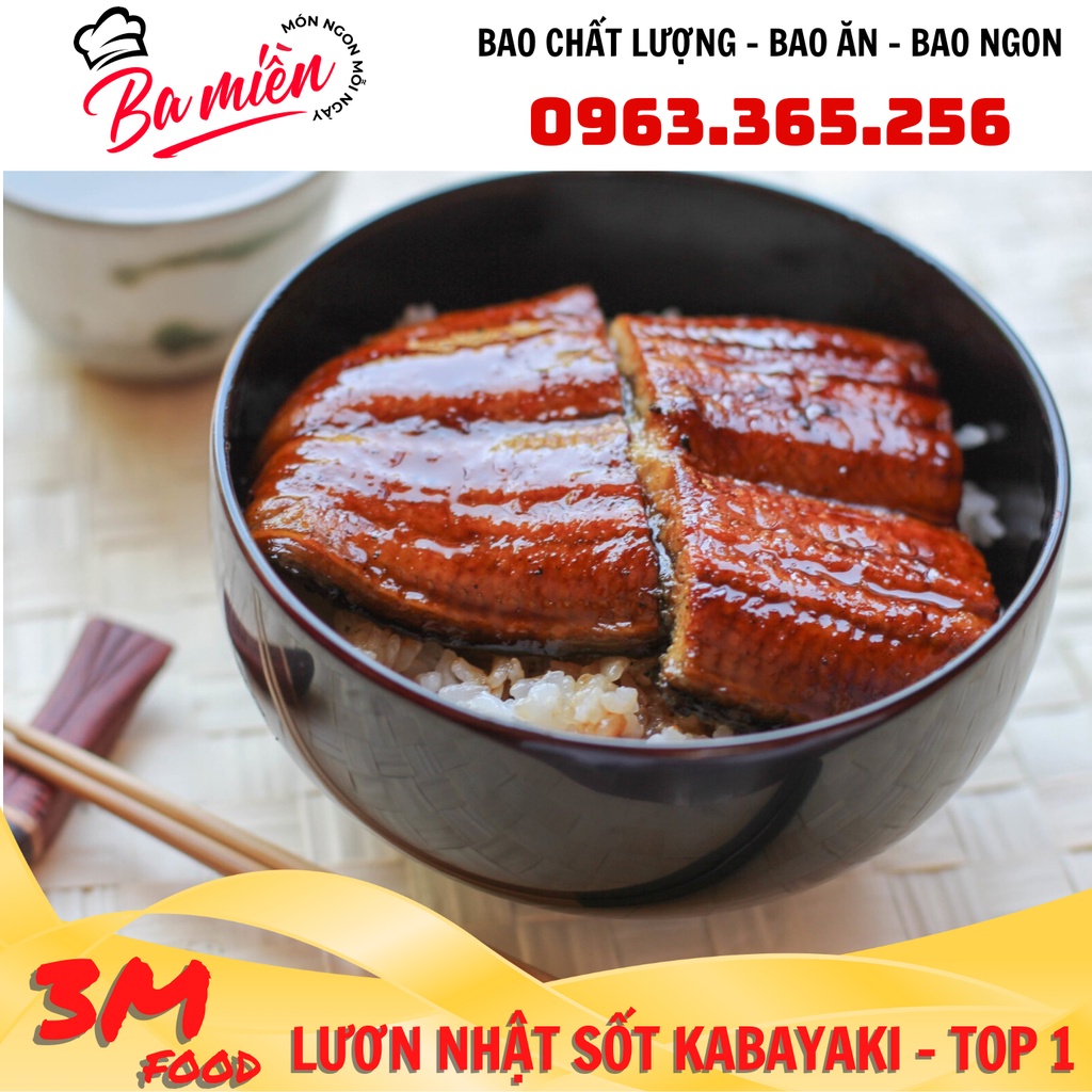 Lươn Nhật sốt Kabayaki - 200gr  3M FOOD DS