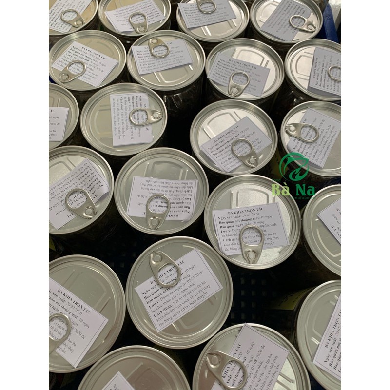 [Mã 77FMCGSALE1 giảm 10% đơn 250K] Ba khía trộn sẵn đóng lon pet 600g | BigBuy360 - bigbuy360.vn