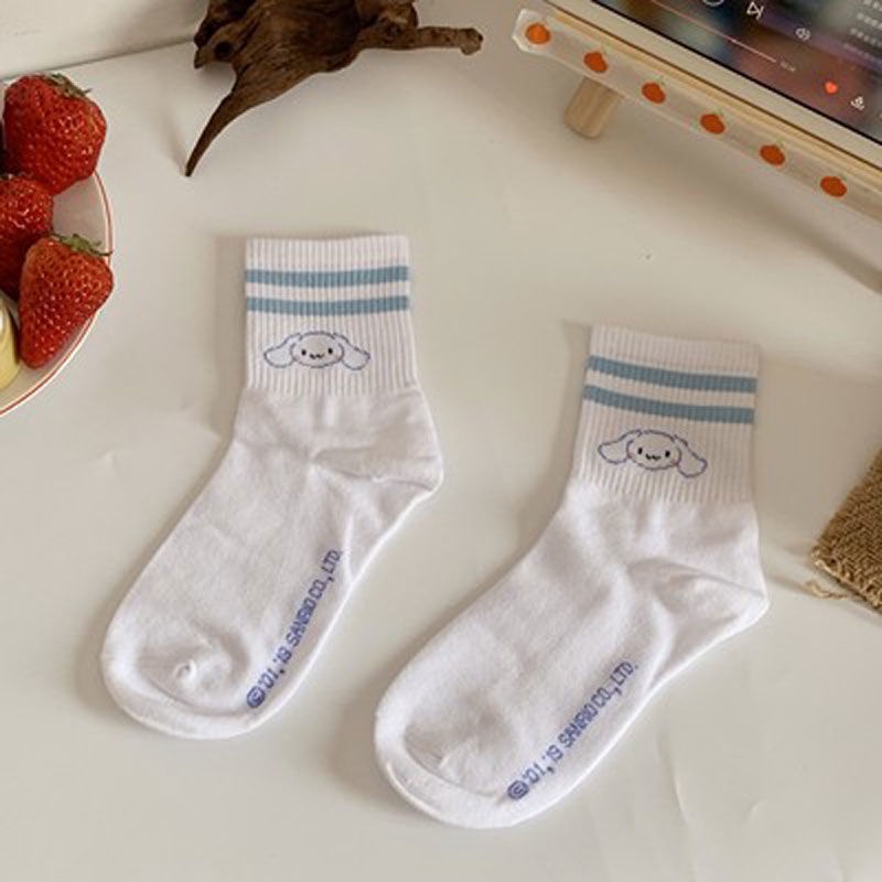 Vớ họa tiết chú chó Cinnamon dễ thương phong cách lolita