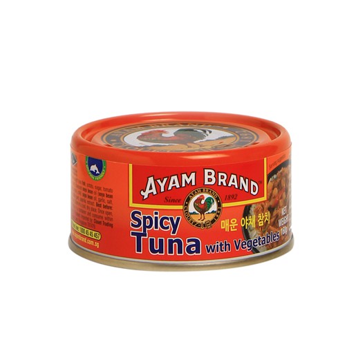 Cá Ngừ cay Hàn Quốc hiệu Ayam – hộp thiếc 160g