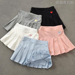 Quần váy Cotton xếp ly xinh xắn dễ phối đồ cho bé gái