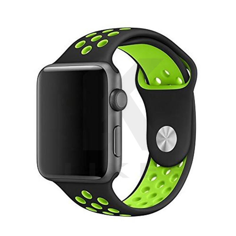 Dây đeo đồng hồ bằng silicon cho Apple Watch 6 SE 5/ 4 3/ 2/1 38mm/40mm/41mm 42mm/44mm/45mm T500 T55 T5 FT50 FT30 F20 F20 F18 W26