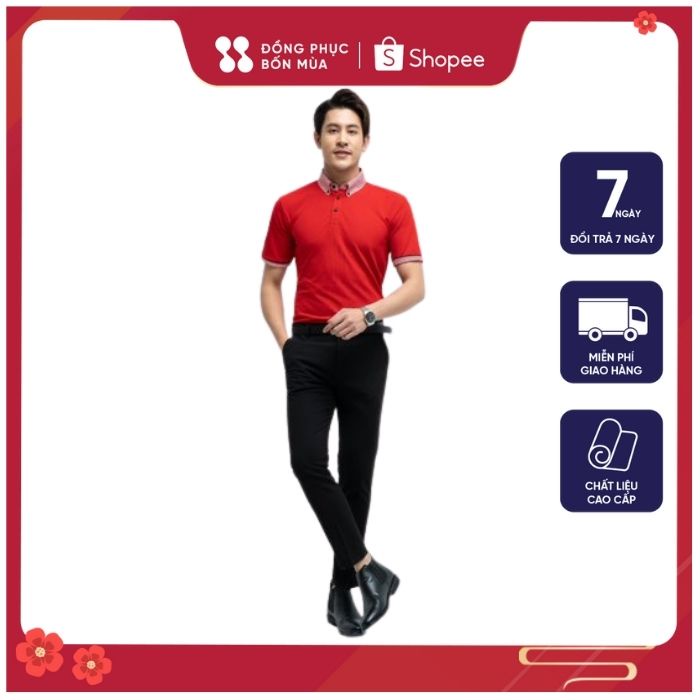 [HÀNG LOẠI 1] Áo thun polo Nam / Nữ cổ trụ phong cách trẻ trung, vải cá sấu cotton hàng hiệu cao cấp sẵn hàng đủ size