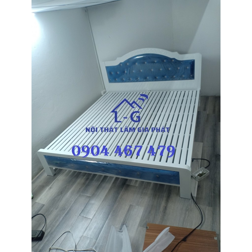 GIƯỜNG SẮT HỘP GIÁ RẺ NGANG 1M4 CAO CẤP