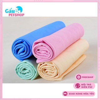 Khăn tắm thấm hút nước cho chó mèo (không hộp)