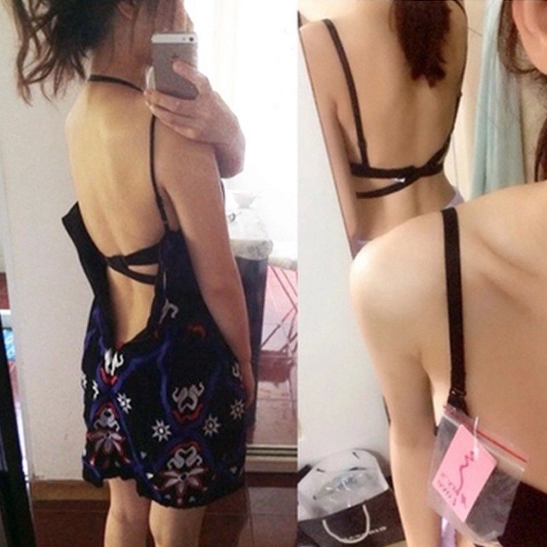 Áo Ngực Nữ. ÁO LÓT NÂNG NGỰC MÚT VỪA MẶC 7 KIỂU. Kèm dây tạo 7 kiểu hở lưng để mặc đầm sexy. | BigBuy360 - bigbuy360.vn