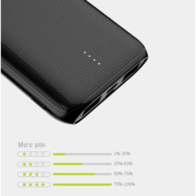 Pin sạc dự phòng OSSAN 10000mAh OS-PB12