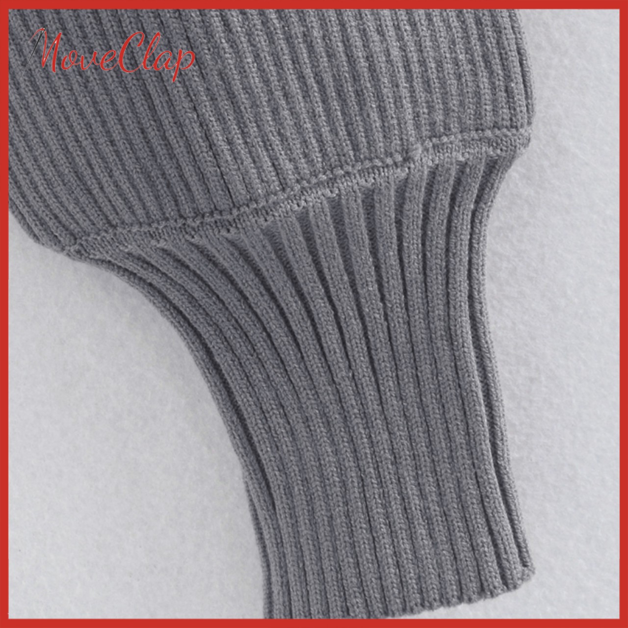 Áo dệt kim cách điệu tay dài cổ lọ thiết kế thời trang dành cho nữ | BigBuy360 - bigbuy360.vn