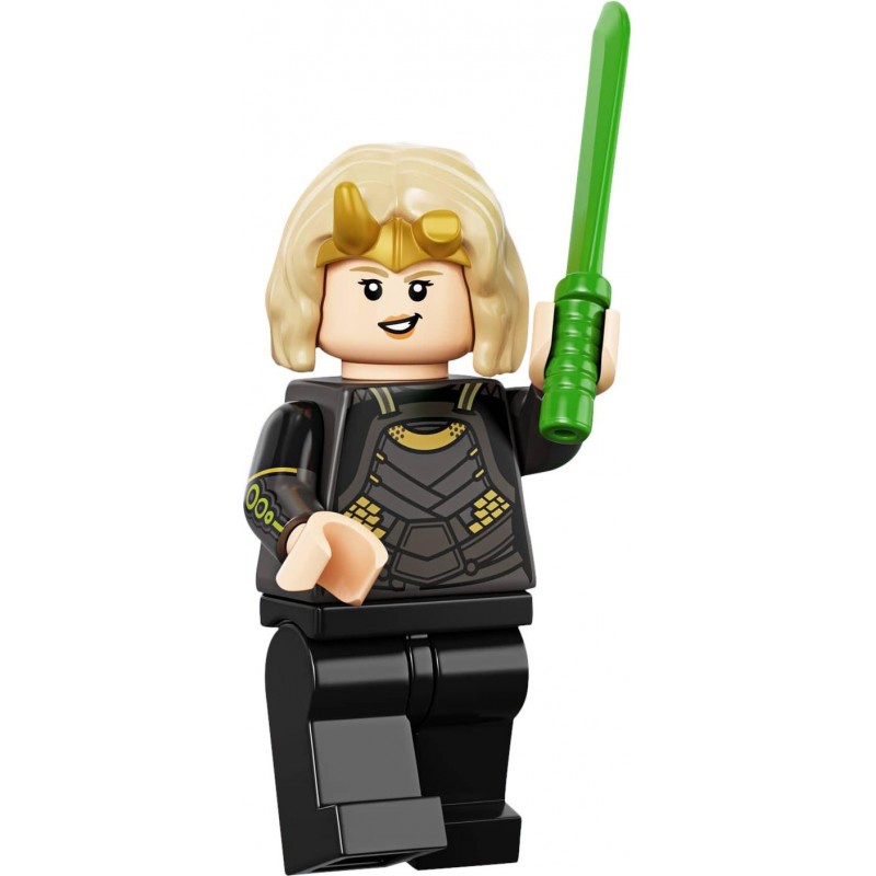 LEGO UNIK BRICK Marvel Sylvie Marvel Studios Nhân vật Sylvie tóc vàng