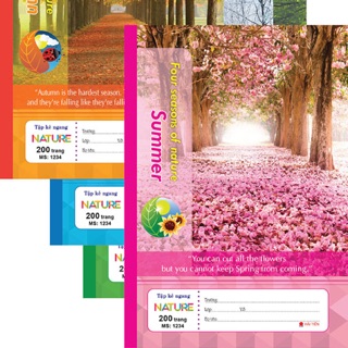 Tập kẻ ngang nature hải tiến