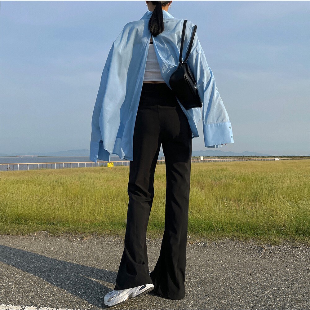 Quần Dài Ống Suông Cooling Bootcut Slacks LOOKNONE