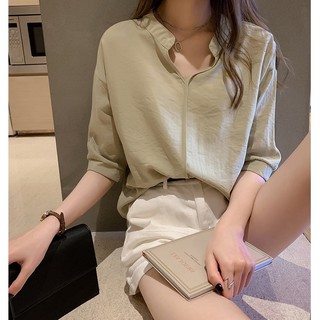 [mã yenp45 hoàn 45% đơn 199k] sơ mi trơn