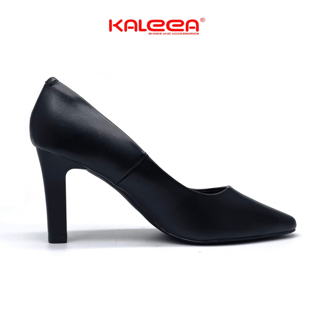 Giày Cao Gót 7p Nữ KALEEA UK1911 - Gót Nhọn Đế Cao Su Mũi Trơn Thiết Kế Đơn Giản