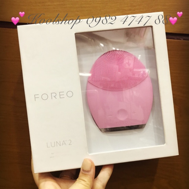 Máy rửa mặt & massage siêu Hot Luna 2 Foreo