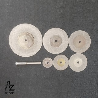 Combo 6 đĩa cắt kim cương các cỡ