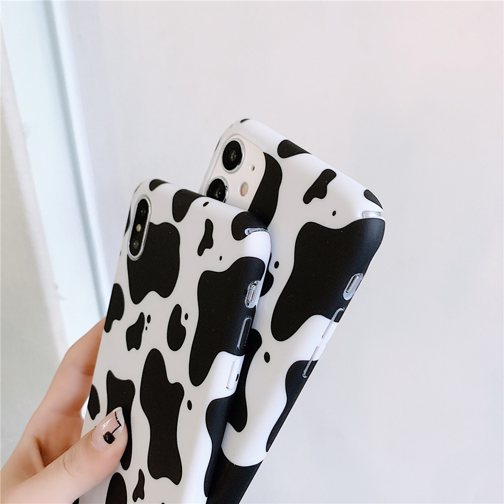 Ốp Lưng Silicone Hoạ Tiết Bò Sữa Dễ Thương Dành Cho Oppo | BigBuy360 - bigbuy360.vn