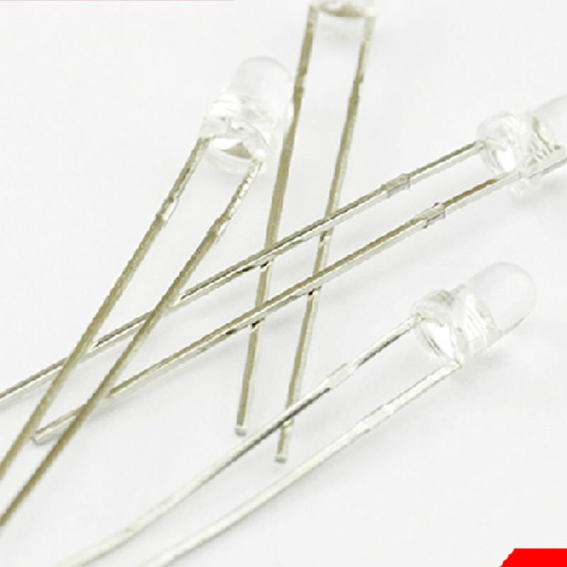 100 Cái Điốt Phát Tia Hồng Ngoại 5Mm 940Nm Ir Đèn Led