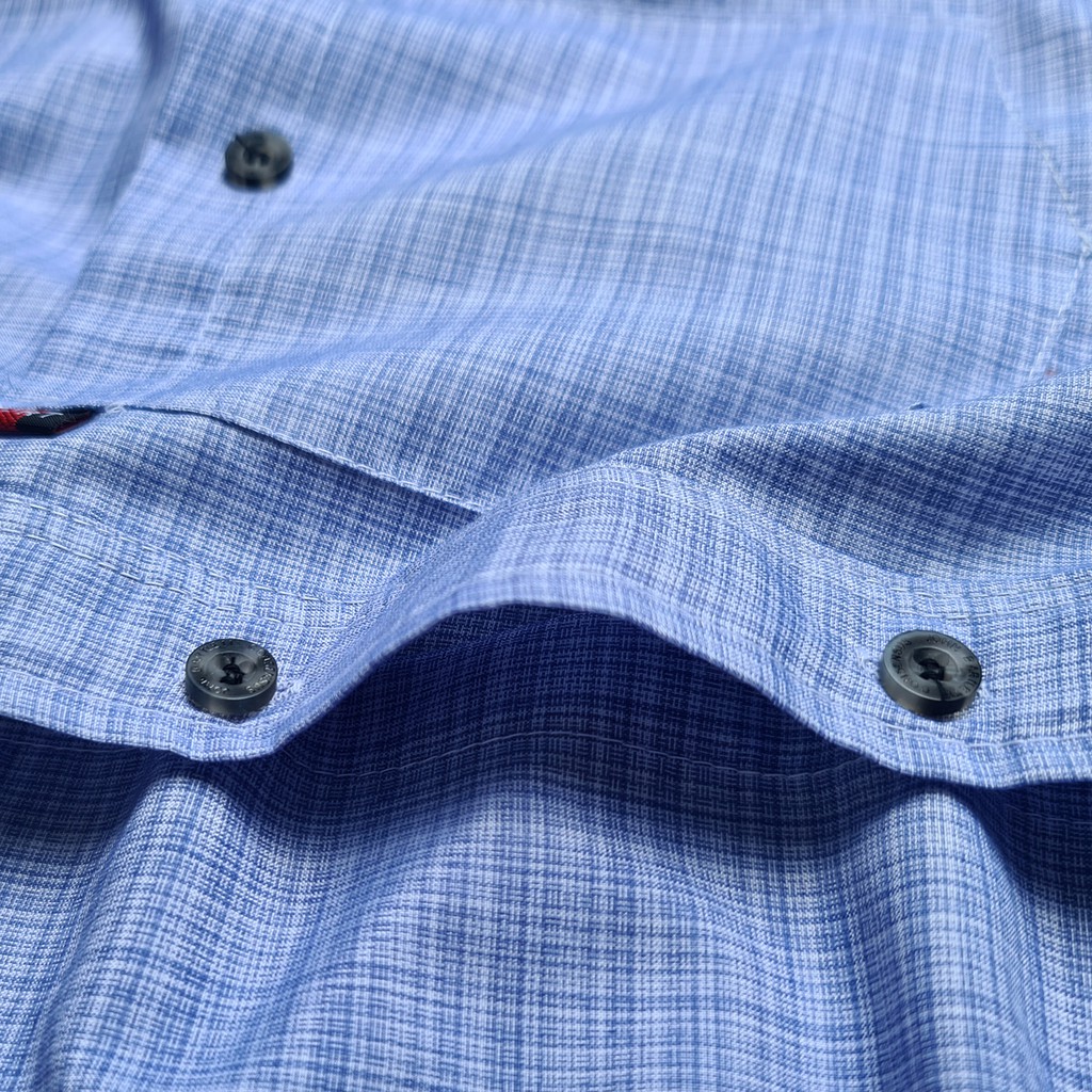 Áo sơ mi trung niên ngắn tay vải đũi mềm mát form rộng loại áo trung niên sơ mi caro ASDOG58 | BigBuy360 - bigbuy360.vn