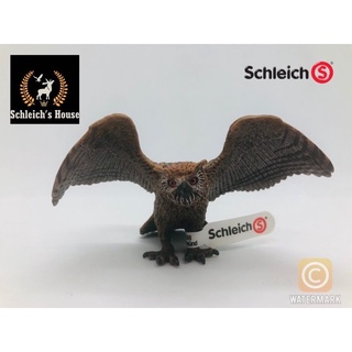 Mô hình động vật , đồ chơi con vật Schleich chính hãng chim Cú 14738 - Schleich House