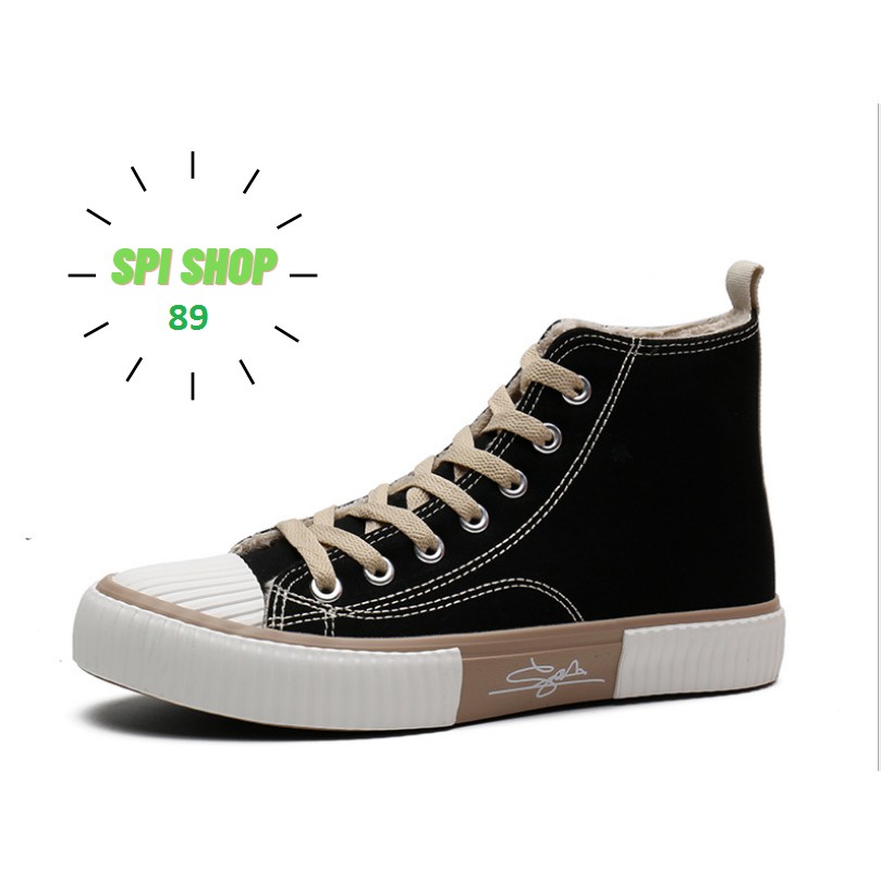 Giày nữ  FREESHIP extra   (Hàng Đẹp)Giày nữ cao cổ chất vải mềm Kiểu dáng cá tính