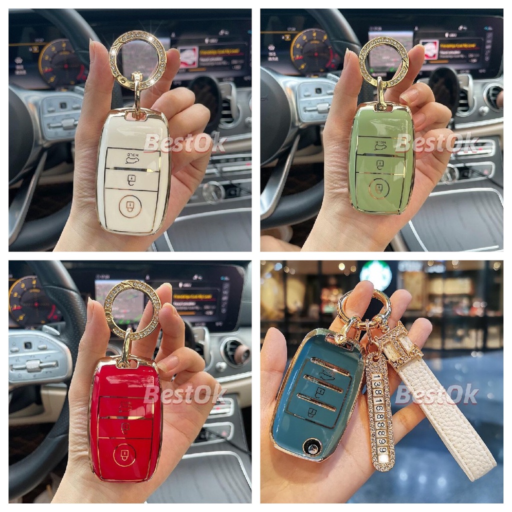 ốp chìa khóa KiA - SELTOS - SONET chất liệu TPU mềm bảo vệ tuyệt đối bao chìa khóa Kia Morning, Cerato, K3, Rondo, Rio, Soluto, Seltos forte bao chìa khóa Kia Morning, Cerato, K3, Rondo, Rio, Soluto, Seltos forte