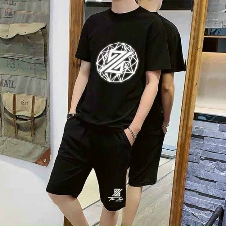 Bộ Quần Áo Thể Thao Phản Quang Thun Lưới Mè GSS199
