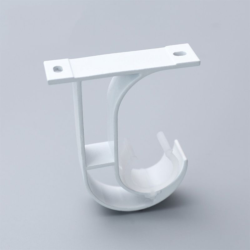 Bộ 4 Giá Đỡ Thanh Rèm Cửa Đơn Bằng Kim Loại Siêu Bền Tiện Dụng