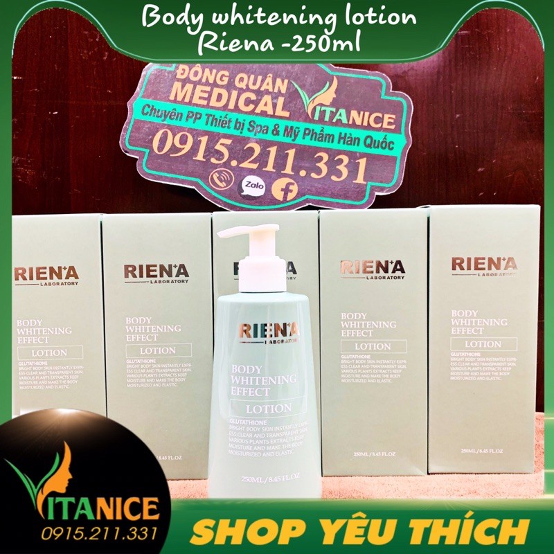Body whitening lotion Riena -250ml