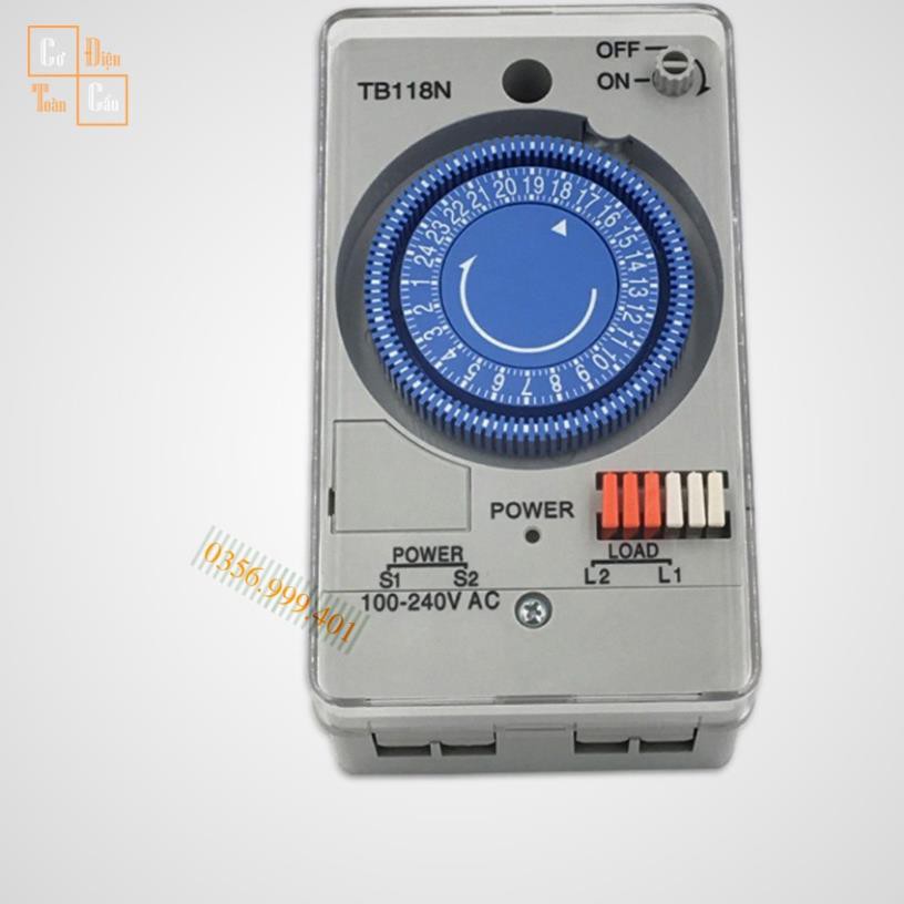 Rơ le thời gian thực - đồng hồ hẹn giờ - Timer hẹn giờ Panasonic TB118N TB118