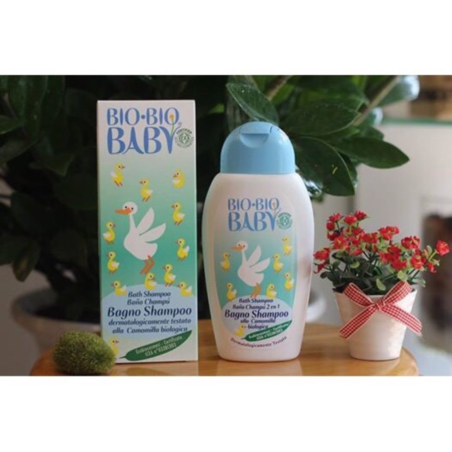 Sữa tắm gội hữu cơ Bio Bio Baby