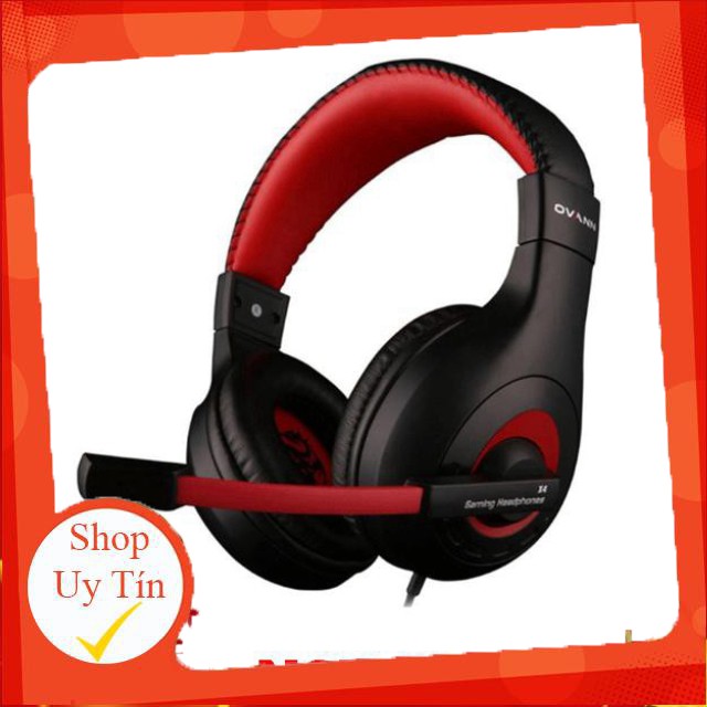 Tai nghe headphone chụp tai Game Net OVANN X4 (Đỏ) Liên hệ mua hàng 084.209.1989