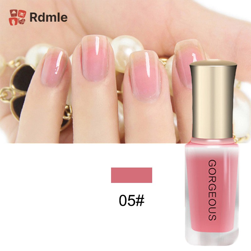 Gel sơn móng tay 3d 10ml lâu trôi màu nude sáng bóng