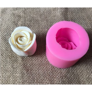Khuôn silicon 4d làm rau câu làm bánh hoa hồng búp MS1120