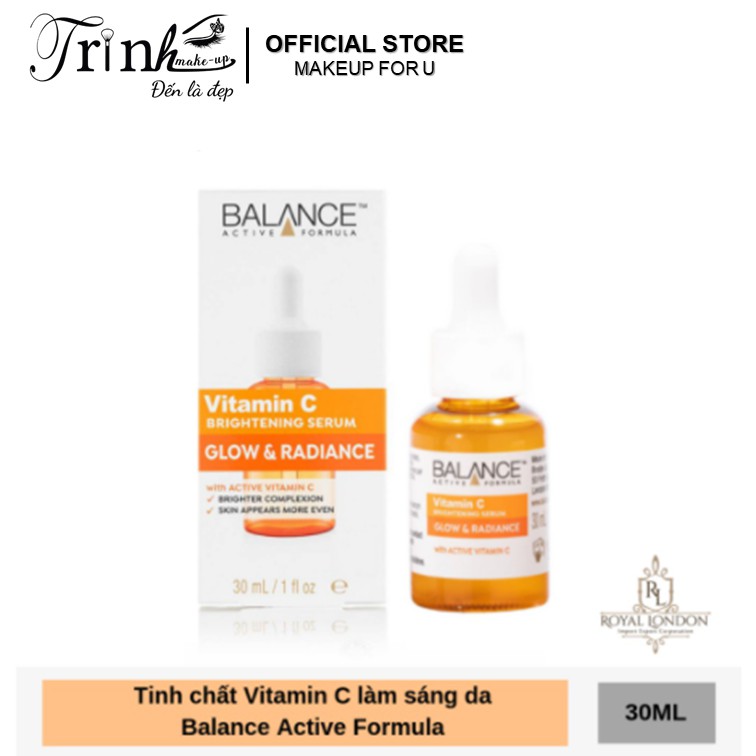 Serum Vitamin C Balance Active Formula Brightening 30ml Giúp Trắng Da, Mờ Thâm | BigBuy360 - bigbuy360.vn