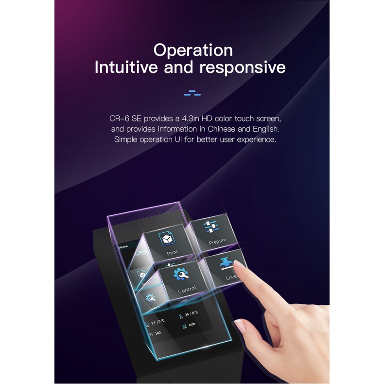 Máy in 3d Creality CR-6 SE khổ in 235*235*250mm | BigBuy360 - bigbuy360.vn