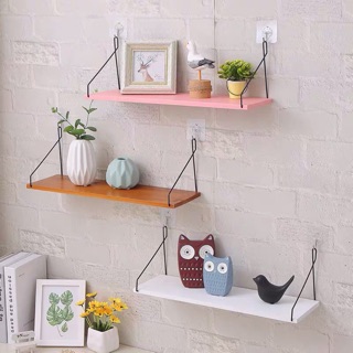 Kệ gỗ treo tường trang trí nhà cửa - Giá gỗ treo tường