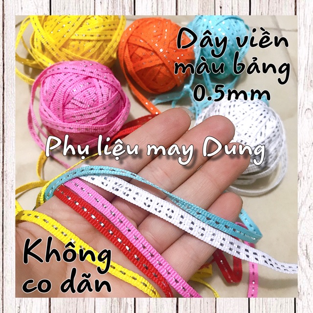 Dây viền ngang màu bảng 0.5mm