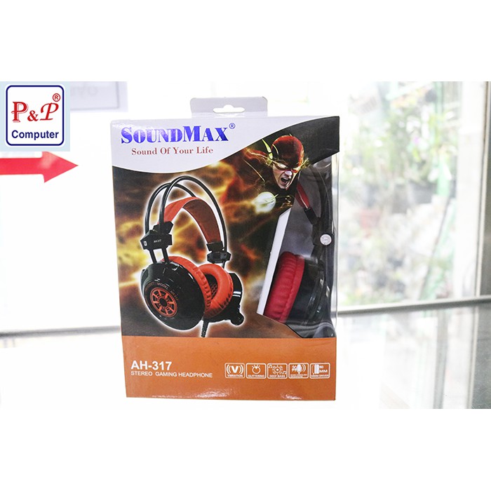 Tai nghe chụp tai Soundmax AH-317 – Gaming Headphone