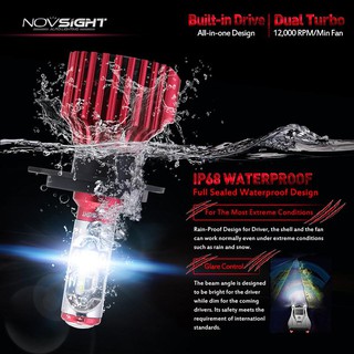 Đèn LED NOVSIGHT A381 H4/HB2/9003