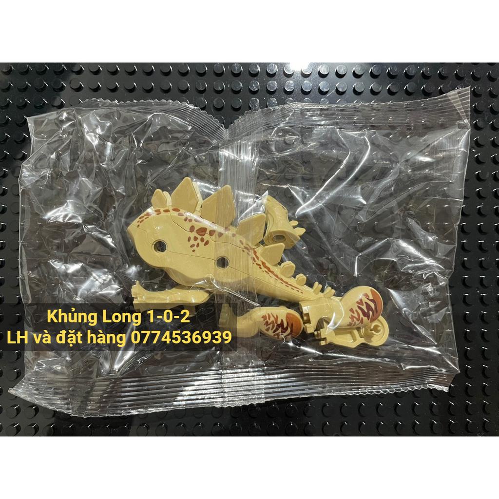 Khủng Long Gai 2023 Mẫu Mới Trong Jurassic World Hãng Lele Dài 11.6cm x Cao 6cm