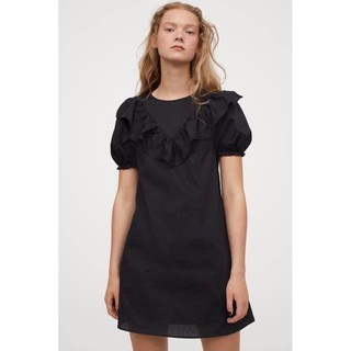 Váy H&M size S đen auth newtag