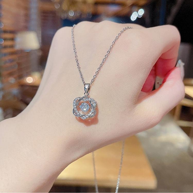 Dây chuyền mặt đá rung tinh xảo dành cho nữ - Mely VV33