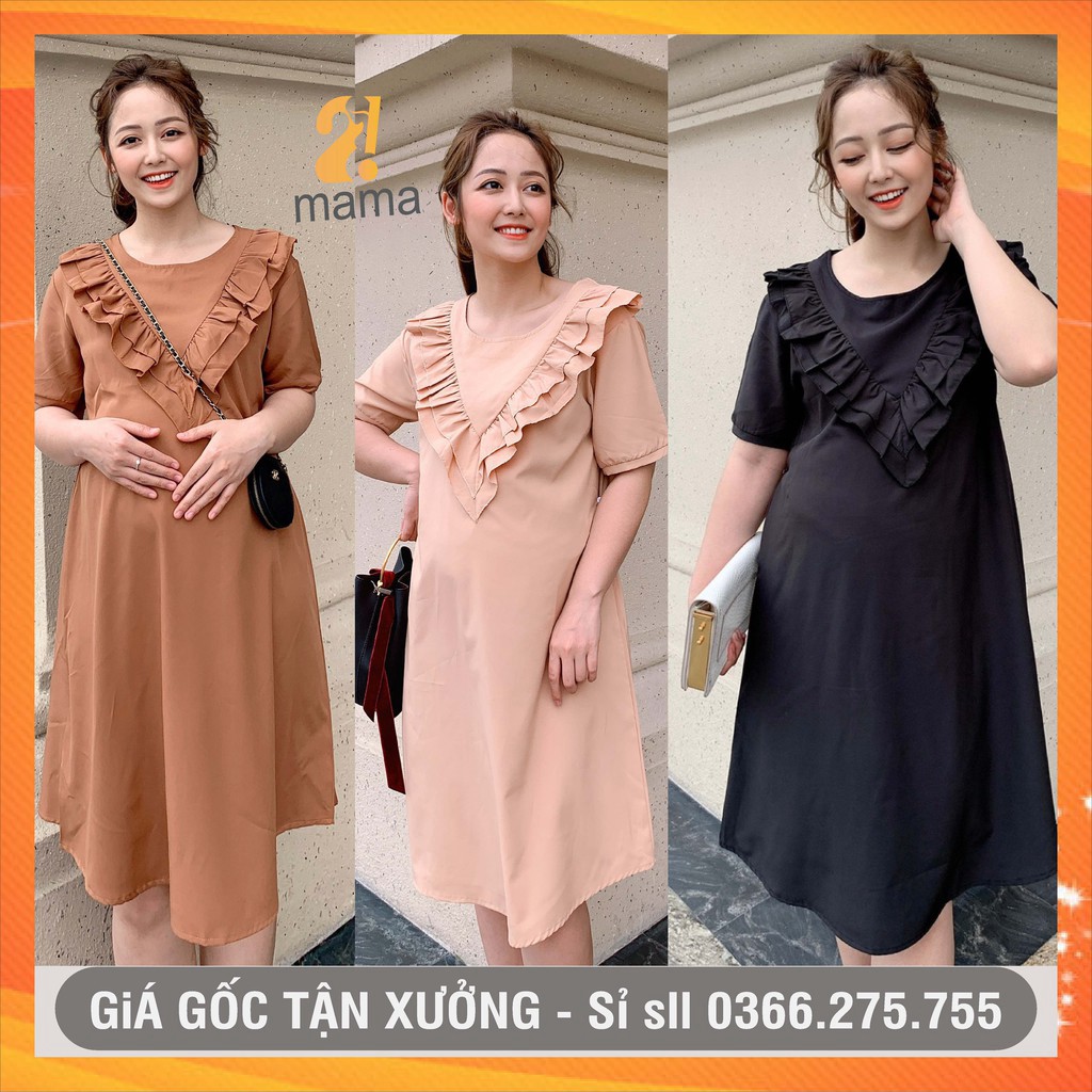 [BÁN SỈ] Đầm Bâu Dự tiệc 2MAMA phôi cô bèo xinh tam giác V68