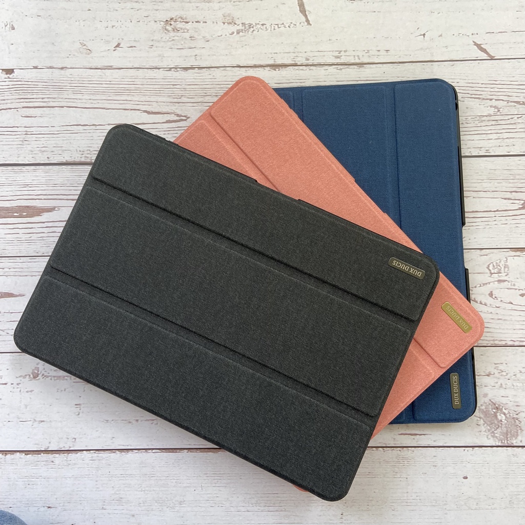 Bao da DUX DUCIS Xiaomi MiPad 5/5 Pro   - Mặt lưng TPU mềm, Có ngăn đựng bút - Đen