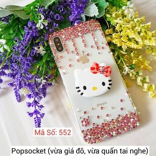 [IB DÒNG ĐT]Ôp lưng handmade đính đá họa tiết MS 552