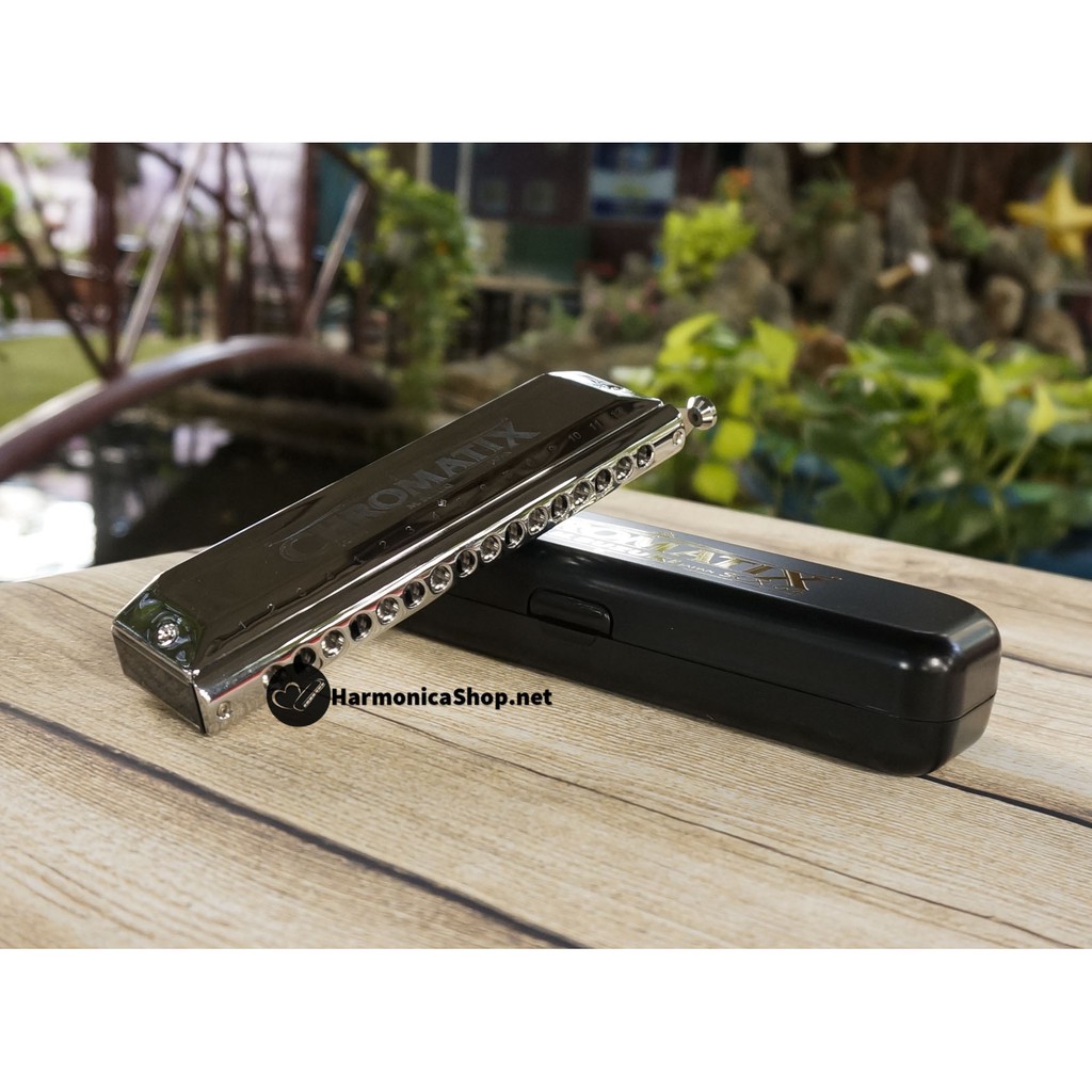 Kèn Harmonica SUZUKI CHROMATIX SCX-64 (16 LỖ) cao cấp