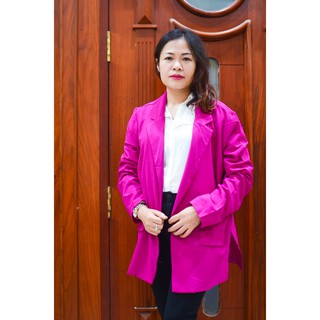 Áo Khoác Dài Tay Forerver21 Đen
